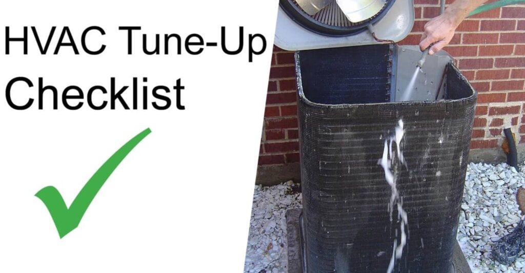 HVAC Tune Up Checklist:, HVAC Tune-Up Checklist,